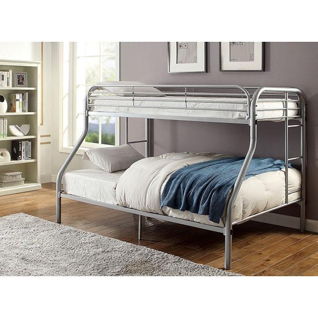 Opal Silver Metal Trundle Half Price Furniture