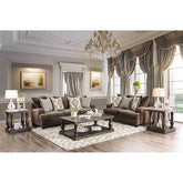 Pauline Dark Brown Sofa Half Price Furniture