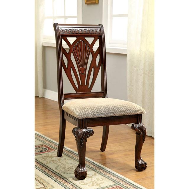 PETERSBURG I Cherry Side Chair (2/CTN) Half Price Furniture