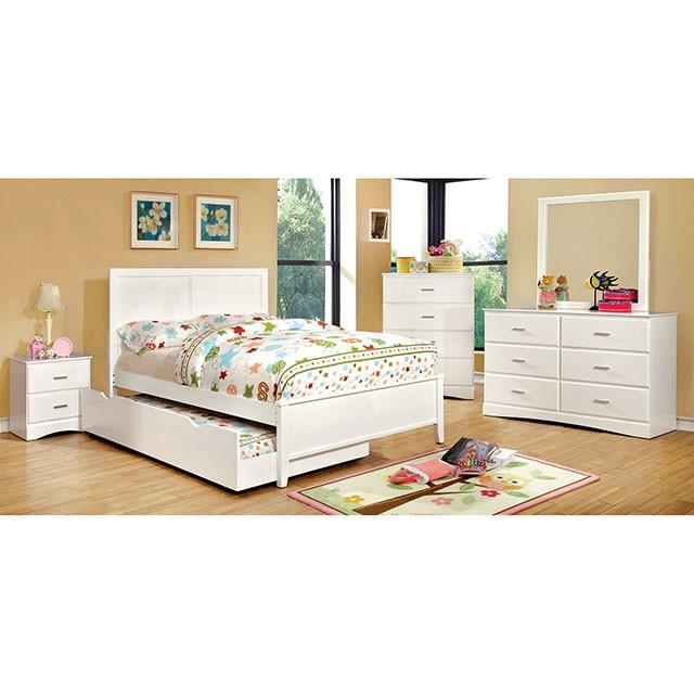 PRISMO White Chest Half Price Furniture