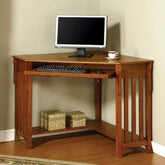 Toledo Medium Oak Corner Desk Half Price Furniture