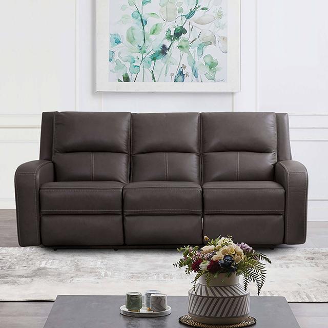 VASILIOS Power Sofa, Gray Half Price Furniture