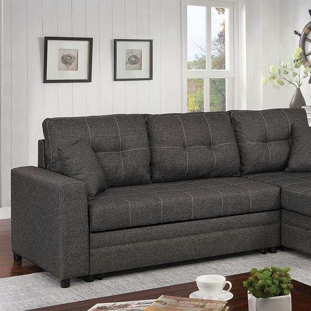 VIDE Sectional, Gray Half Price Furniture