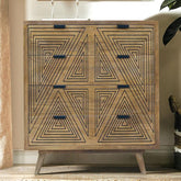 ZAHARA Chest, Natural Half Price Furniture