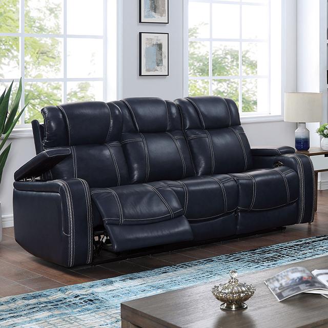 ZEPHYR Power Sofa, Navy Half Price Furniture