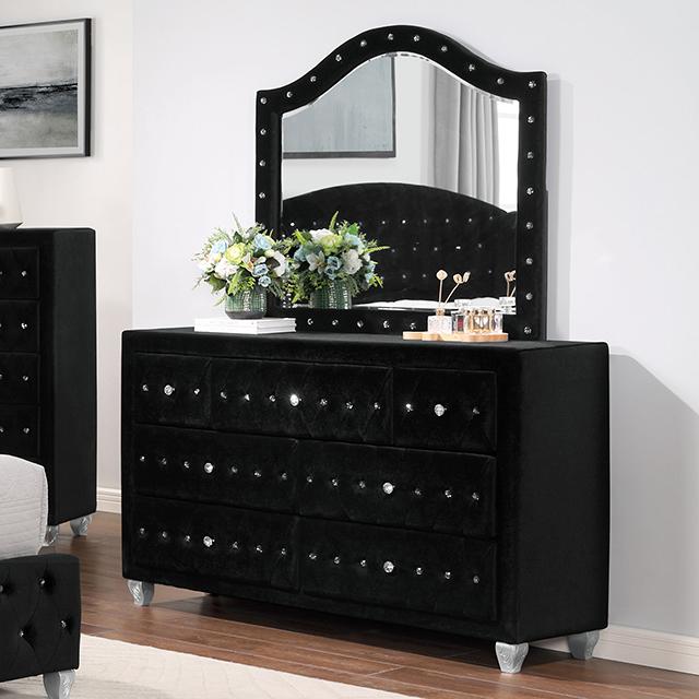 ZOHAR Dresser, Black Half Price Furniture