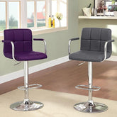 Corfu Gray Bar Stool Half Price Furniture