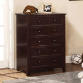 Corry Dark Walnut Chest Half Price Furniture