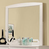 Corry White Mirror Half Price Furniture