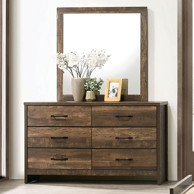 DUCKWORTH Dresser, Light Walnut Half Price Furniture