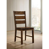 Dulce Walnut Side Chair (2/CTN) Half Price Furniture