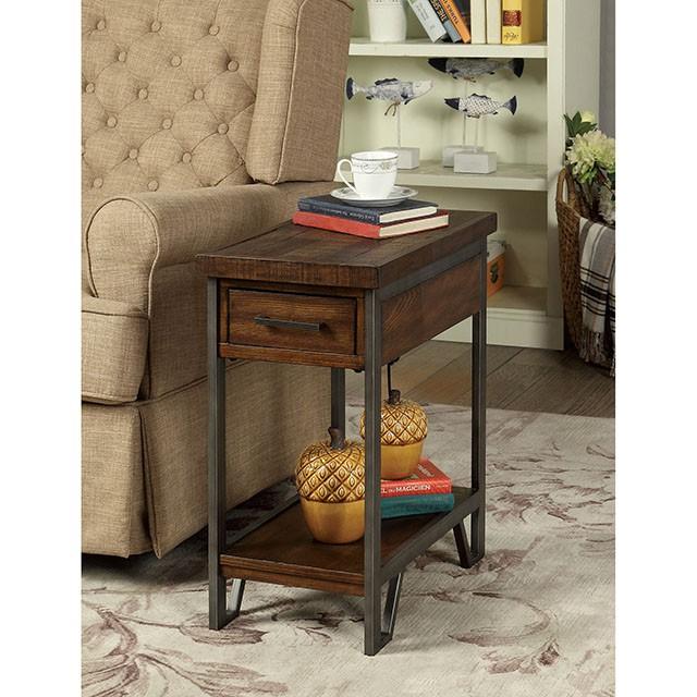 Dundalk Dark Oak Side Table Half Price Furniture