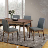 Eindride Natural Tone/Gray Dining Table Half Price Furniture