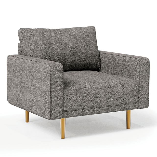 ELVERUM Chair, Charcoal Gray Half Price Furniture