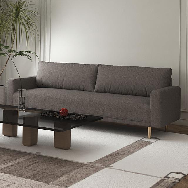 ELVERUM Sofa, Charcoal Gray Half Price Furniture