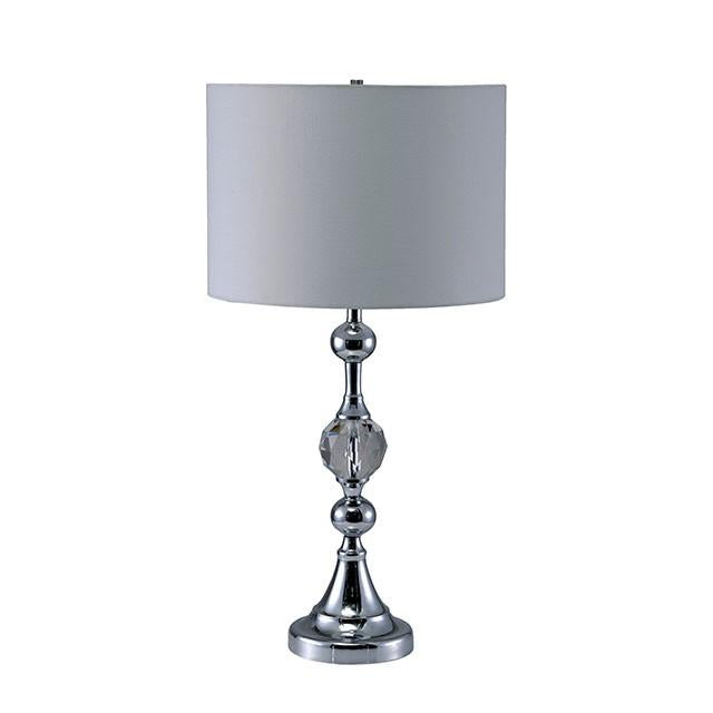 Emi White Table Lamp Half Price Furniture