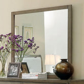 ENRICO I Gray Mirror Half Price Furniture