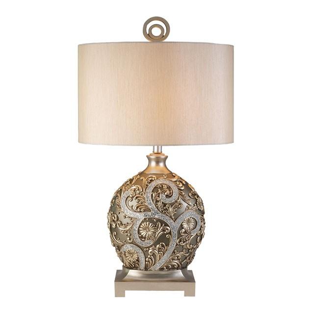 Estelle Champagne Silver Table Lamp Half Price Furniture