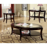 FINLEY Espresso Coffee Table Half Price Furniture