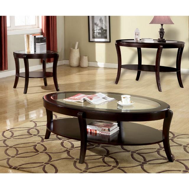 FINLEY Espresso End Table Half Price Furniture