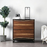 Fulton Dark Oak/Dark Walnut Small Chest Half Price Furniture