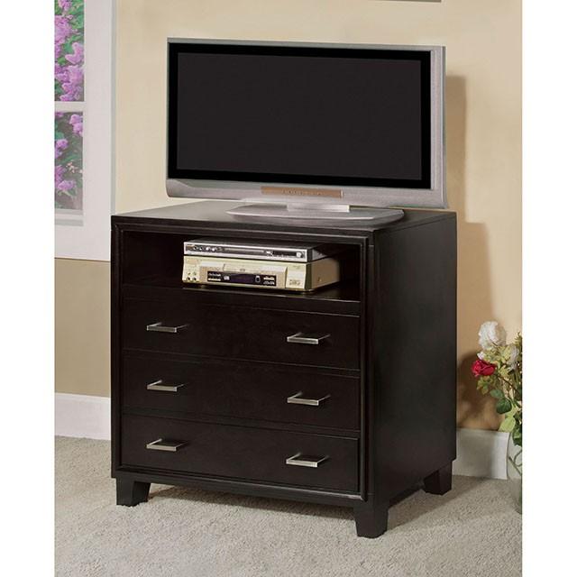 Gerico II Cherry Media Chest Half Price Furniture