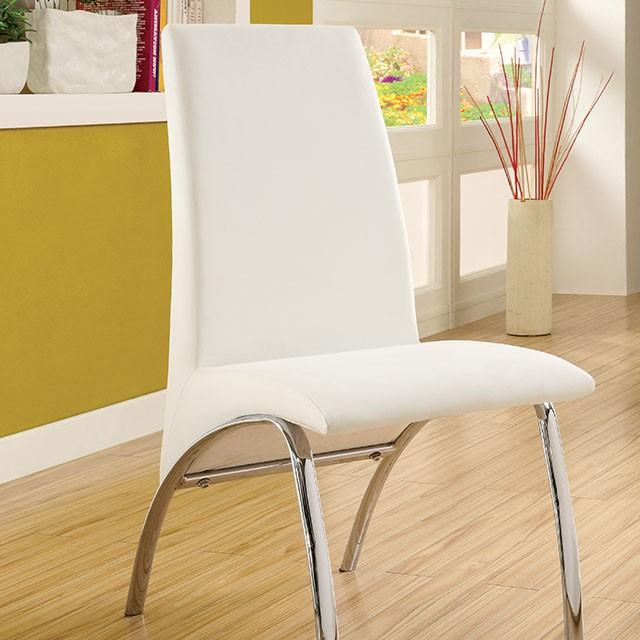 Glenview White Side Chair Half Price Furniture