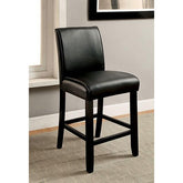 GRANDSTONE II Black Counter Ht. Chair Half Price Furniture