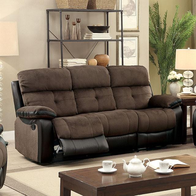 Hadley I Brown/Black Sofa Half Price Furniture