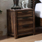 Hankinson Rustic Natural Tone Night Stand Half Price Furniture