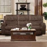 HENRICUS Sofa, Dark Brown Half Price Furniture