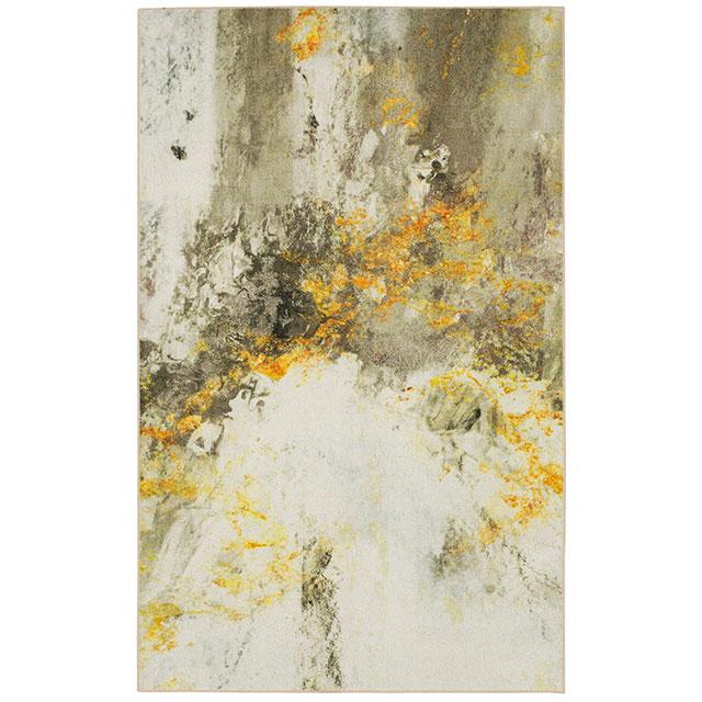 HOLLIE 8' X 10', Area Rug, Gold/Gray Half Price Furniture