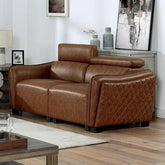 HOLMESTRAND Loveseat, Brown Half Price Furniture