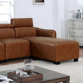 HOLMESTRAND Sectional, Brown Half Price Furniture