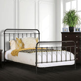 IRIA Dark Bronze Full Bed Half Price Furniture