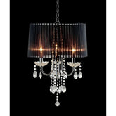 Jada Black Ceiling Lamp Half Price Furniture