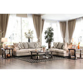 Jaylinn Light Brown Love Seat Half Price Furniture