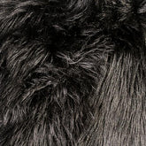 Jet Black 20" X 20" Pillow, Fur Black (2/CTN) Half Price Furniture