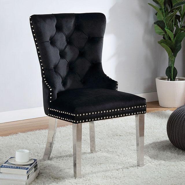 JEWETT Chair, Black (2/CTN) Half Price Furniture