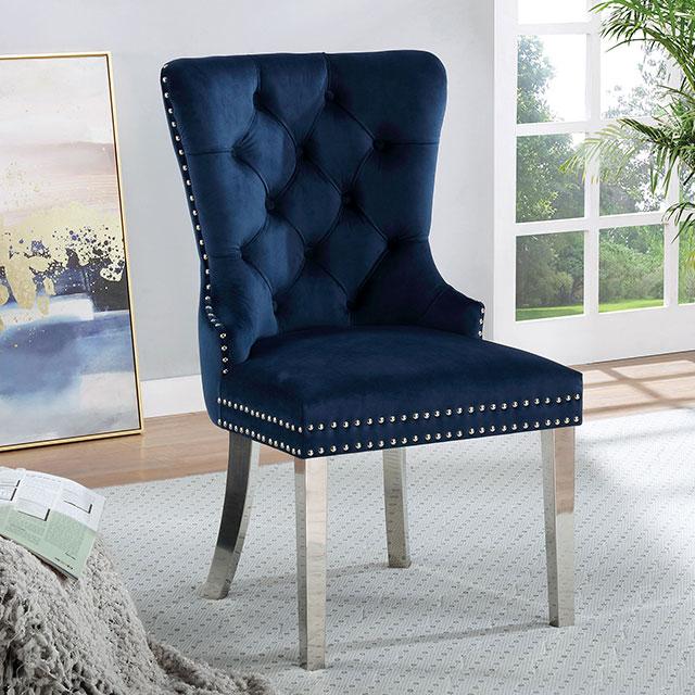 JEWETT Chair, Blue (2/CTN) Half Price Furniture