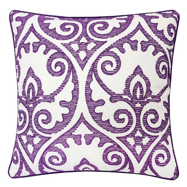 JORJA 20" X 20" Pillow, Purple (2/CTN) Half Price Furniture