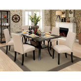 Kaitlin Light Walnut Dining Table Half Price Furniture