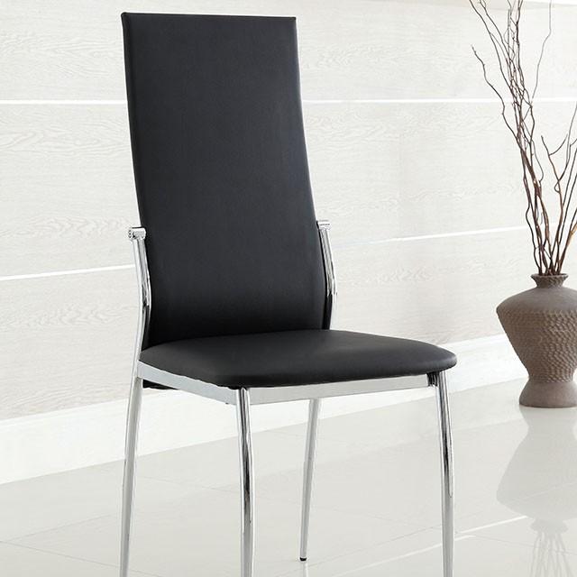 Kalawao Black Side Chair (2/CTN) Half Price Furniture