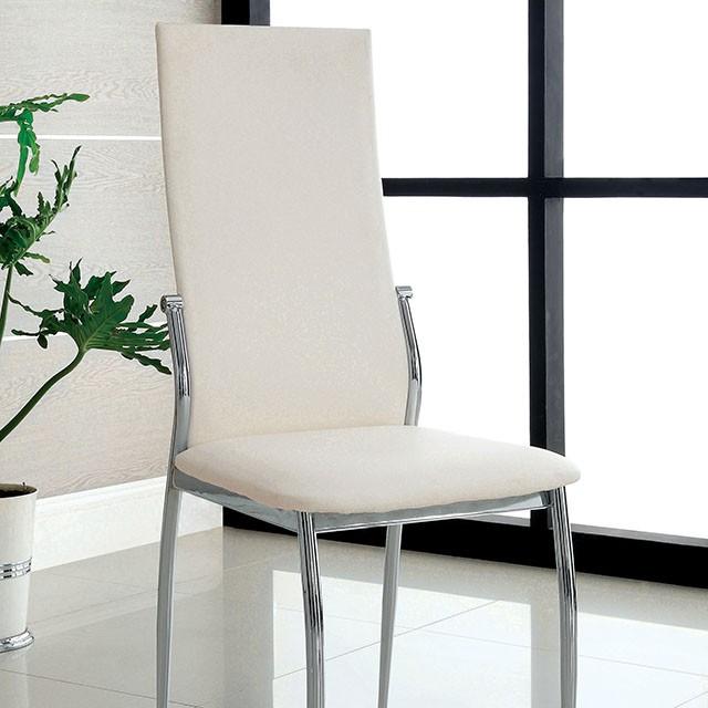 Kalawao White Side Chair (2/CTN) Half Price Furniture