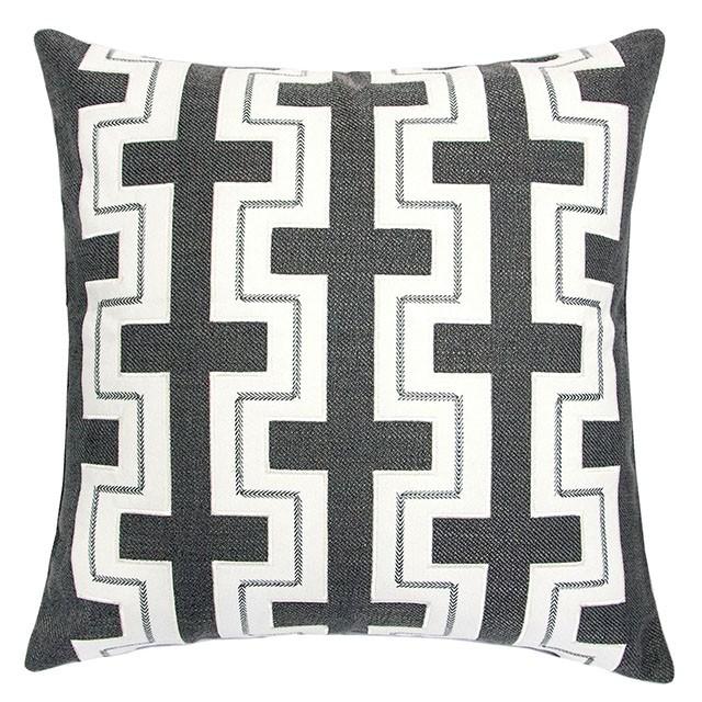 Kari Gray 20" X 20" Pillow, Gray Half Price Furniture