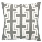 Kari Silver 20" X 20" Pillow, Silver Half Price Furniture