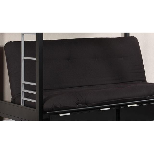 KNOX Black 6" Black Futon Mattress Half Price Furniture