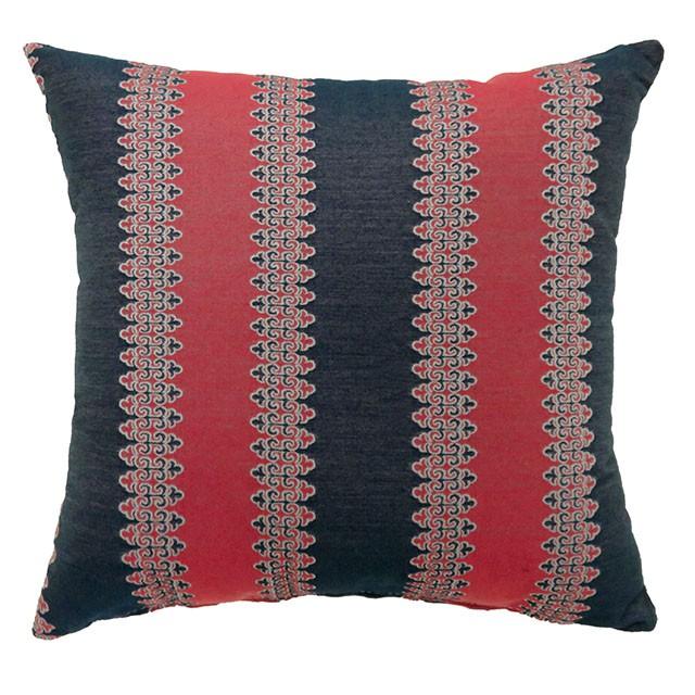 LARA 18" X 18" Pillow, Red & Blue (2/CTN) Half Price Furniture