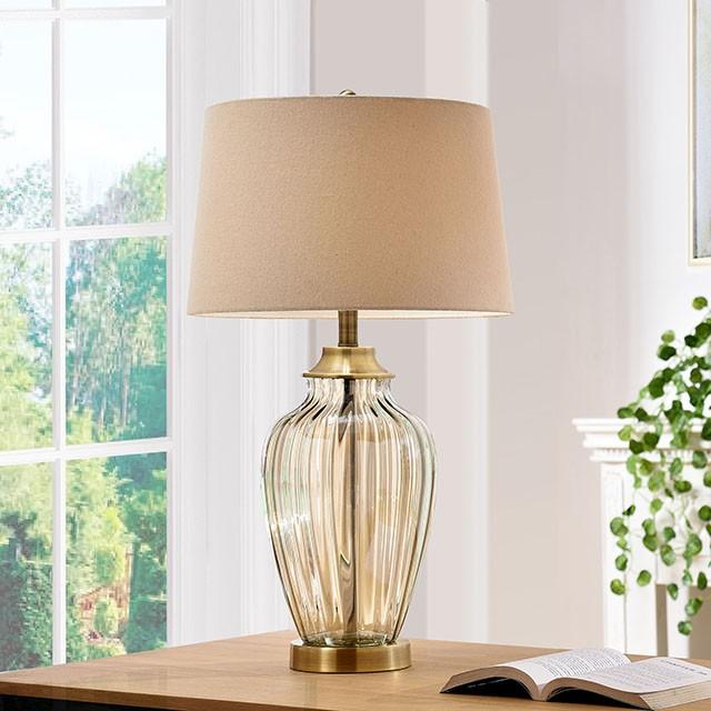 Lee Translucent 28.5"H Table Lamp Half Price Furniture