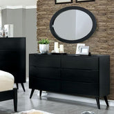 LENNART II Black Dresser Half Price Furniture